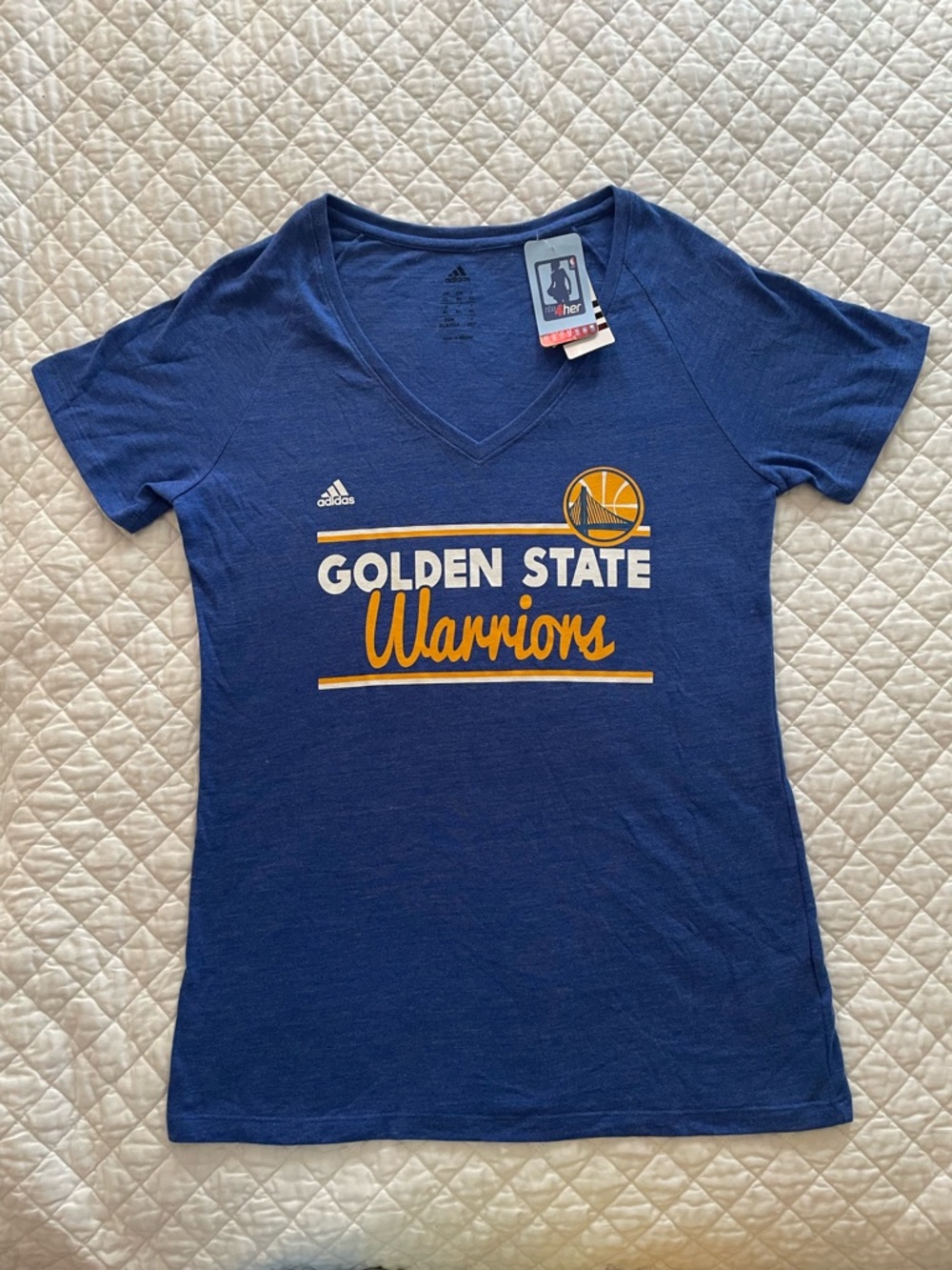 Adidas Golden State Warriors Basketball T-Shirt XL NWT